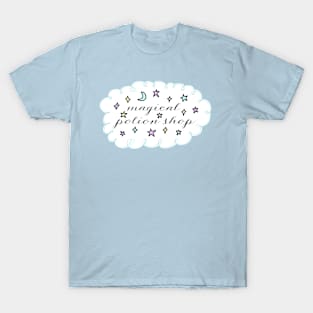 Cute Magical Potion Shop Cloud Design, Made by EndlessEmporium T-Shirt